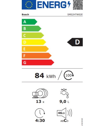 Bosch SMS2HTW02E Vaatwasser