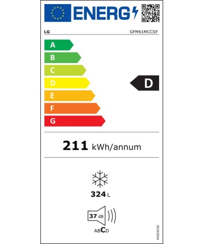 LG GFM61MCCSF  324L Diepvries