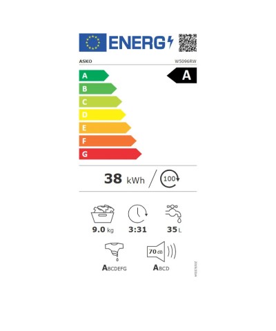 Asko W5096RG Vrijstaande wasmachine