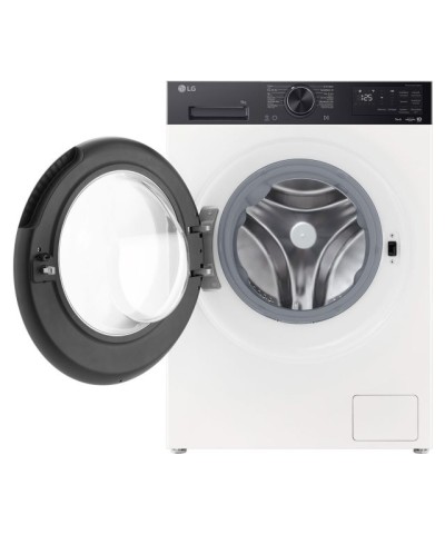 set LG F4X5009THB wasmachine en LG RHX5009TWB warmtepompdroger