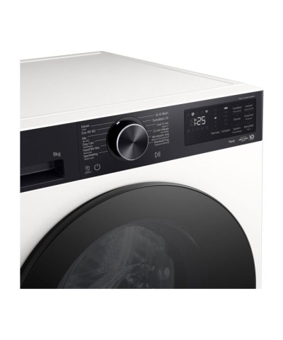 set LG F4X5009THB wasmachine en LG RHX5009TWB warmtepompdroger