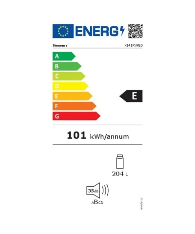 Siemens KI41RVFE0 Inbouw koelkast