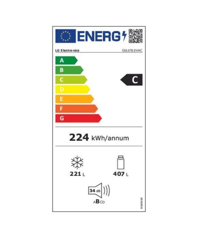 LG GSLE91EVAC Amerikaanse koelkast