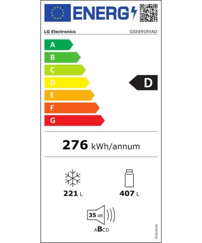 LG GSXE91EVAD Amerikaanse koelkast