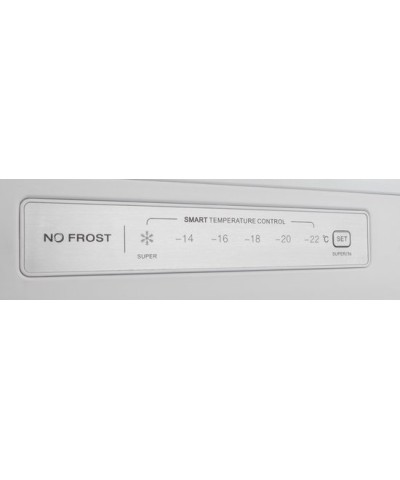 Exquisit GS272-NF-040EW Vrijstaande Vrieskast